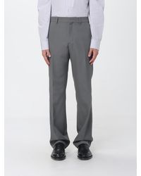 Ami Paris - Straight Wool Trousers - Lyst