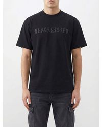 44 Label Group - Maxi Logo Cotton T-Shirt - Lyst