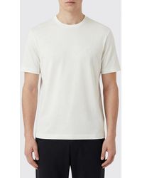 Giorgio Armani - Basic Cotton T-Shirt - Lyst