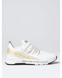 Versace - Dynamic Sneakers In Stretch Knit - Lyst