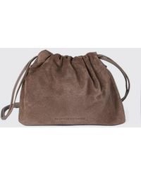 Brunello Cucinelli - Bc Duo Suede Bag - Lyst