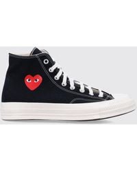 COMME DES GARÇONS PLAY - Cotton Canvas Sneakers - Lyst