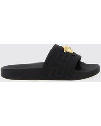 Versace - Sliders Medusa En Caoutchouc - Lyst
