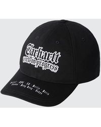 Carhartt - World Tour Cotton Twill Hat With Embroidered Logo - Lyst