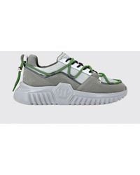 Philipp Plein - Nylon And Suede Low-Top Sneakers With Hexagon Logo - Lyst