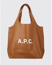 A.P.C. - Ninon Faux Leather Shoulder Bag - Lyst