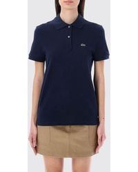 Lacoste - Cotton Polo Shirt With Logo - Lyst
