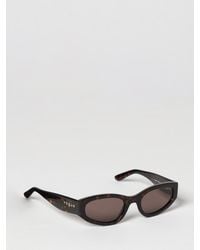 Vogue - Tortoiseshell Acetate Cat Eye Sunglasses With Oval Shape - Lyst