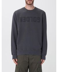 Golden Goose - Cotton Crew-Neck Sweatshirt With Logo - Lyst