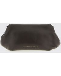 Brunello Cucinelli - Schultertasche Damen - Lyst