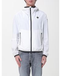Blauer - Hooded Polyester Windbreaker - Lyst