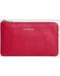 Coccinelle - C-Me Softy Grained Leather Pouch - Lyst