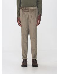 Berwich - Slim Fit Pleated Corduroy Chinos - Lyst