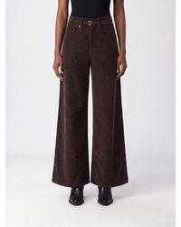 CYCLE - Big Low High-Waisted Wide-Leg Corduroy Velvet Trousers - Lyst