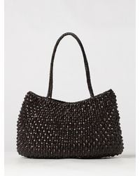 Dragon Diffusion - S. Croce Cactus Hand-Woven Leather Shoulder Bag - Lyst
