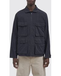 Lemaire - Utility Cotton-Blend Shirt Jacket With Patch Pockets And Zip Closure - Lyst