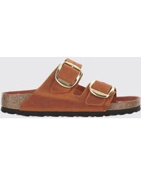 Birkenstock - Arizona Big Buckle Oiled Leather Sandal - Lyst