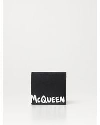 Alexander McQueen - 'McQueen Graffiti' bi platean billetera - Lyst
