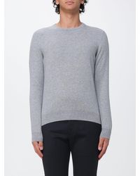 Malo - Pure Cashmere Crewneck Jumper With Ribbed Trims - Lyst