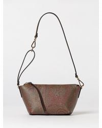 Etro - Mini Essential Paisley Coated Cotton Bag - Lyst
