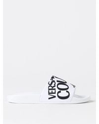 Versace Jeans Couture - Flat Sandals - Lyst