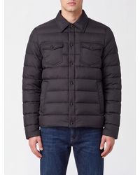Herno - Short Quilted Nylon Puffer Jacket With Classic Collar - Lyst