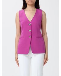 Liu Jo - Single-Breasted Tailored Vest - Lyst