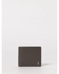 Saint Laurent - Tiny Cassandre East/West Wallet - Lyst