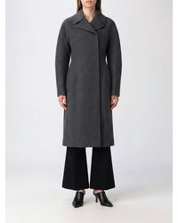 Jil Sander - Long Double-Breasted Coat - Lyst