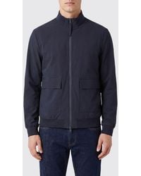 DUNO - Sound Trevi Bomberjacke Aus Baumwolle Mit Hohem Kragen Und Aufgesetzten Taschen - Lyst