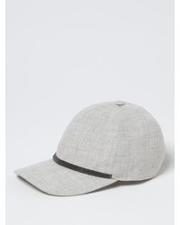 Brunello Cucinelli - Baseballkappe aus Wolle - Lyst