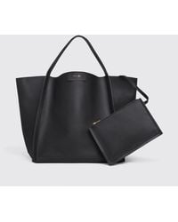 Celine - Cube Calfskin Leather Hand Tote Bag - Lyst