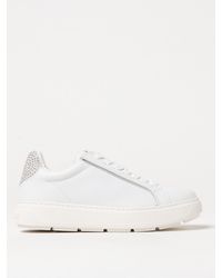 Love Moschino - Platform Sneakers Crystal Detail - Lyst