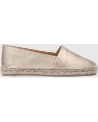 Castañer - Kenda Laminated Leather Espadrilles - Lyst
