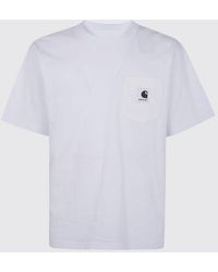 SACAI X CARHARTT WIP - T-Shirt - Lyst