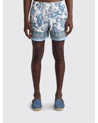 Etro - Polyester Swimsuit With Paisley Print - Lyst