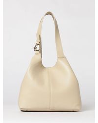 Coccinelle - C-Me Easy Hammered Leather Bag - Lyst