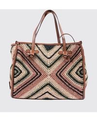Gianni Chiarini - Marcella Crochet Raffia Bag - Lyst