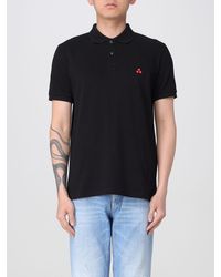 Peuterey - Basic Cotton Polo Shirt - Lyst