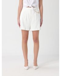 Elisabetta Franchi - Crepe Shorts - Lyst