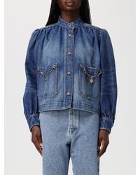 Chloé - Chlo&Eacute Cotton Denim Jacket - Lyst