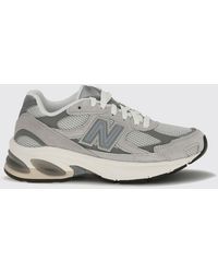 New Balance - 2010 Suede And Mesh Sneakers With Abzorb Midsole - Lyst