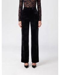Ermanno Scervino - High-Waisted Straight-Leg Trousers - Lyst