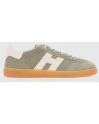 Hogan - Cool Embossed Suede Sneakers - Lyst