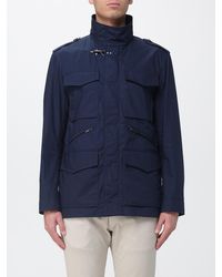 Fay - Cotton Jacket With Hook - Lyst