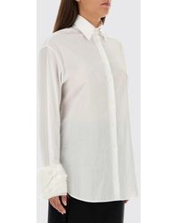 Jil Sander - Long-Sleeved Cotton Shirt With A Classic Pointed Collar - Lyst
