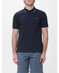 Sun 68 - Cotton Polo Shirt - Lyst
