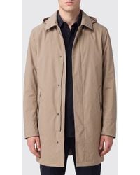 Herno - Hooded Technical Fabric Raincoat With Back Vent - Lyst