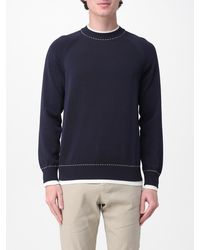 Eleventy - Cotton Knit Sweater - Lyst