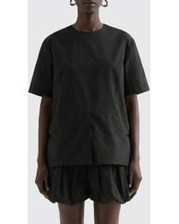 Jil Sander - Basic Cotton Crew-Neck Top - Lyst